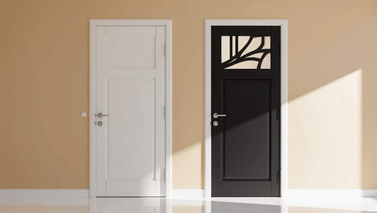 Give Ugly Interior Doors A Sleek, Sophisticated Look With This Modern Refresh