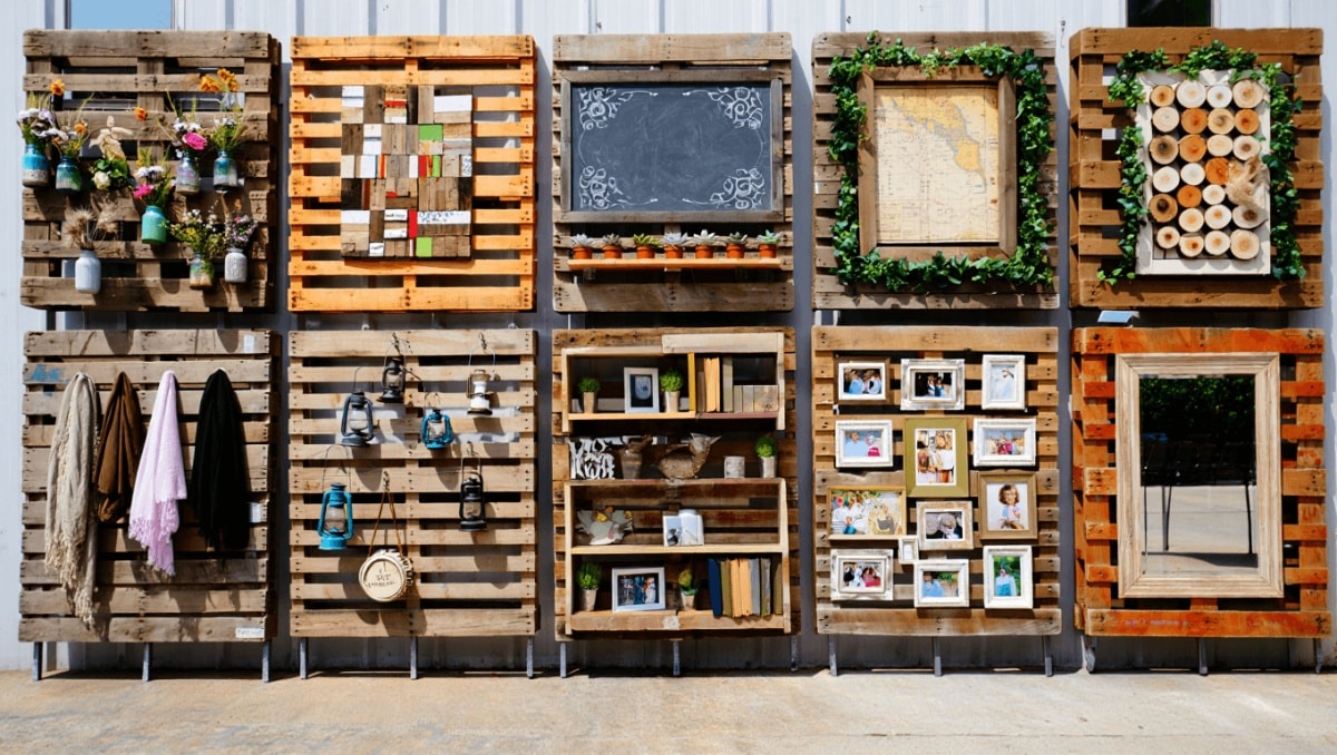 12 Creative Ways To Turn Wood Pallets Into Stunning DIY Wall Decor