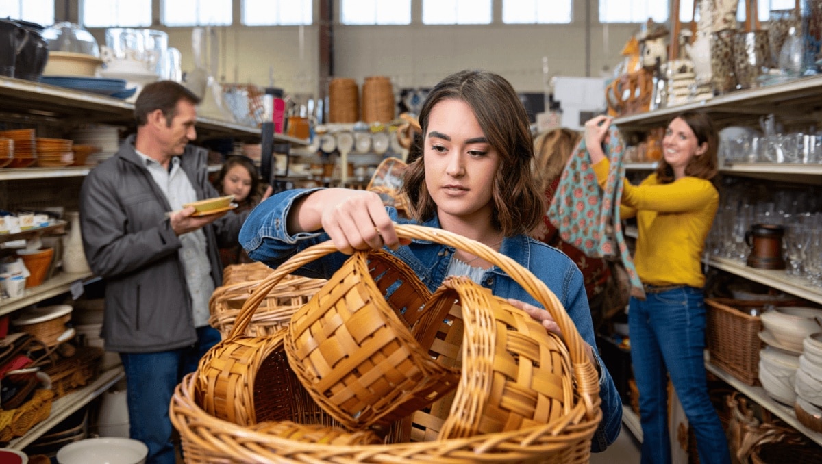 Everybody Had These '90s Baskets — Now Thrift Shoppers Want Them For Decor And Storage
