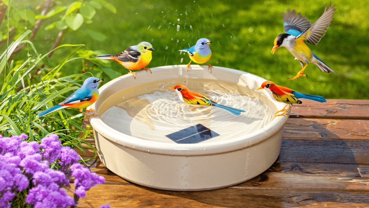 Create A Bird Bath Birds Will Love Out Of An Unexpected Kitchen Item