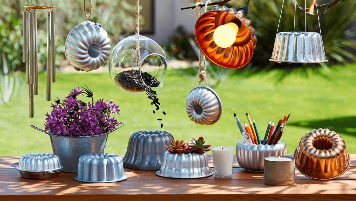 18 Genius Ideas To Repurpose Old Bundt Pans Around The House