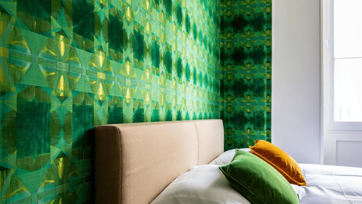 Not Wallpaper, Not Paint: The DIY Accent Wall Idea That's Much More Unique