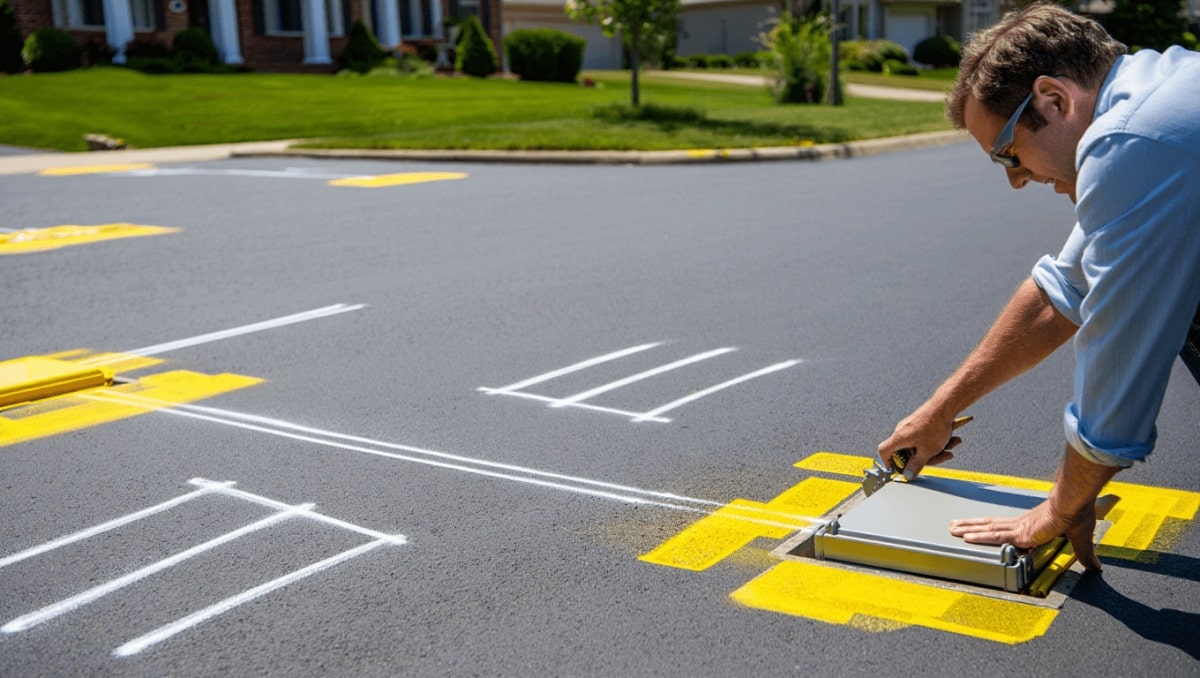 Unexpected Utility Markings On Your Driveway? Here's The Reason And What To Do