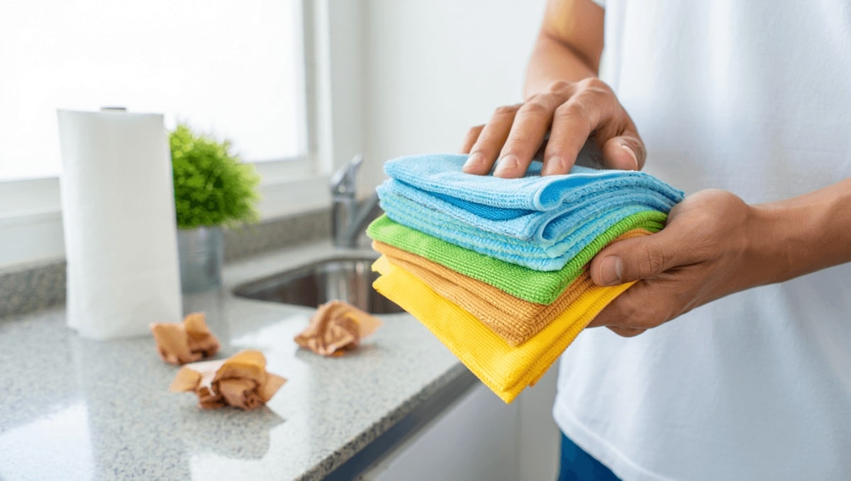 The Cleaner Alternative To Paper Towels That's A No-Brainer For Homeowners