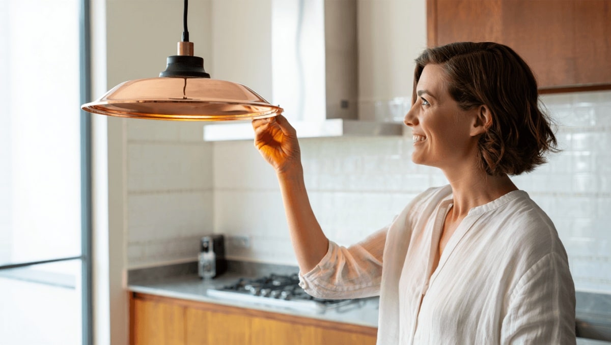 Turn An Old Pot Lid Into A High-End Pendant Light With This Charming DIY