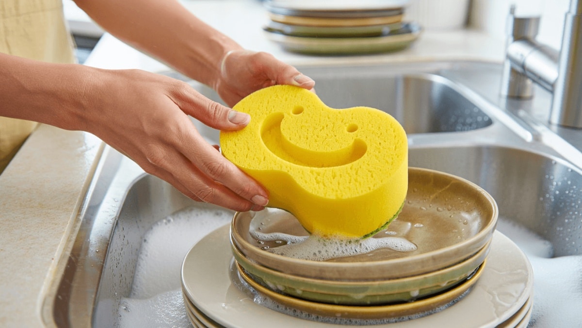 The Scrub Daddy Hack That Makes Washing Dishes So Much Easier