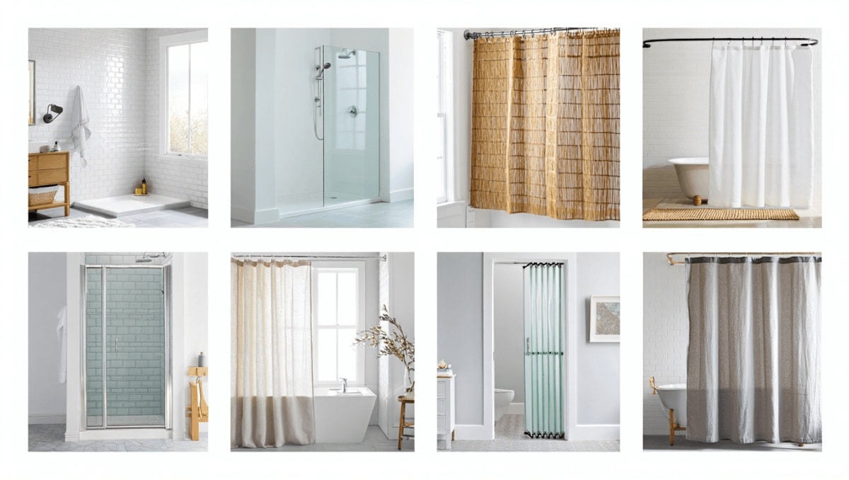 Ditch Traditional Shower Curtains: 8 Stunning Alternatives To Transform Your Bathroom