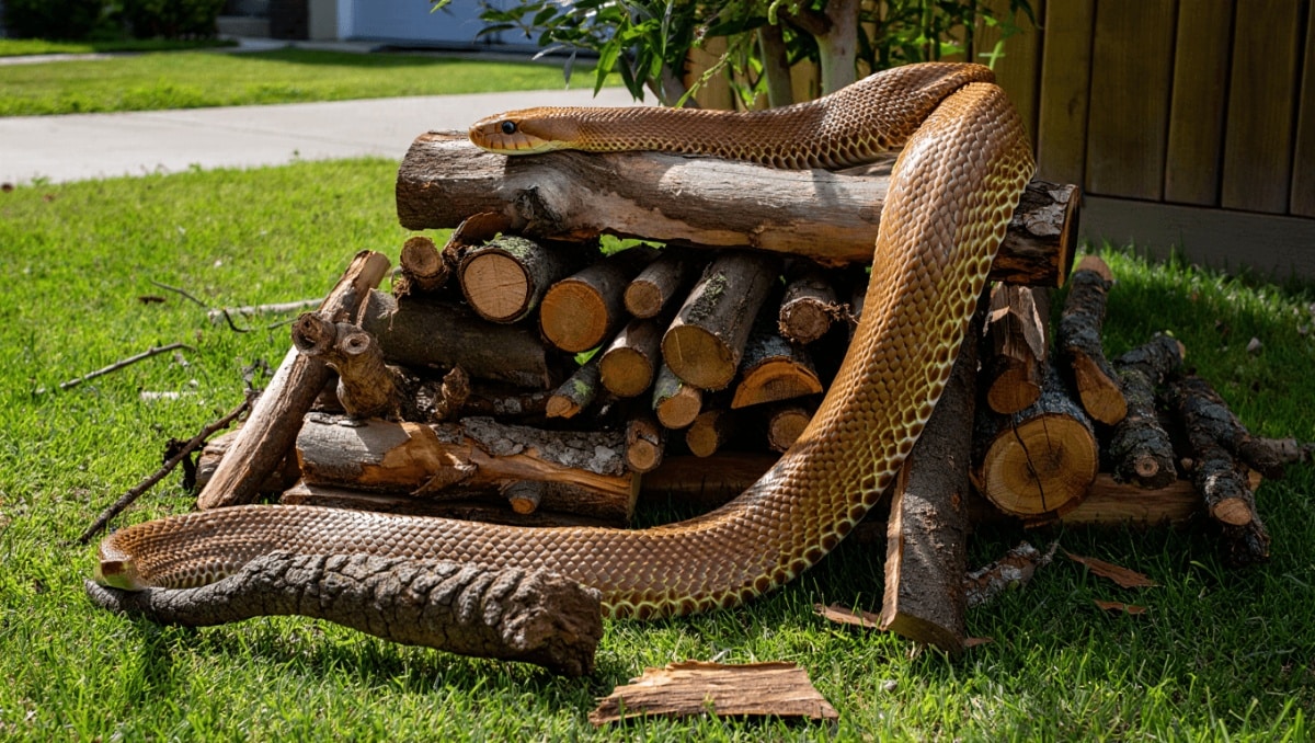 The Common Outdoor Feature That's Secretly Inviting Snakes Into Your Yard