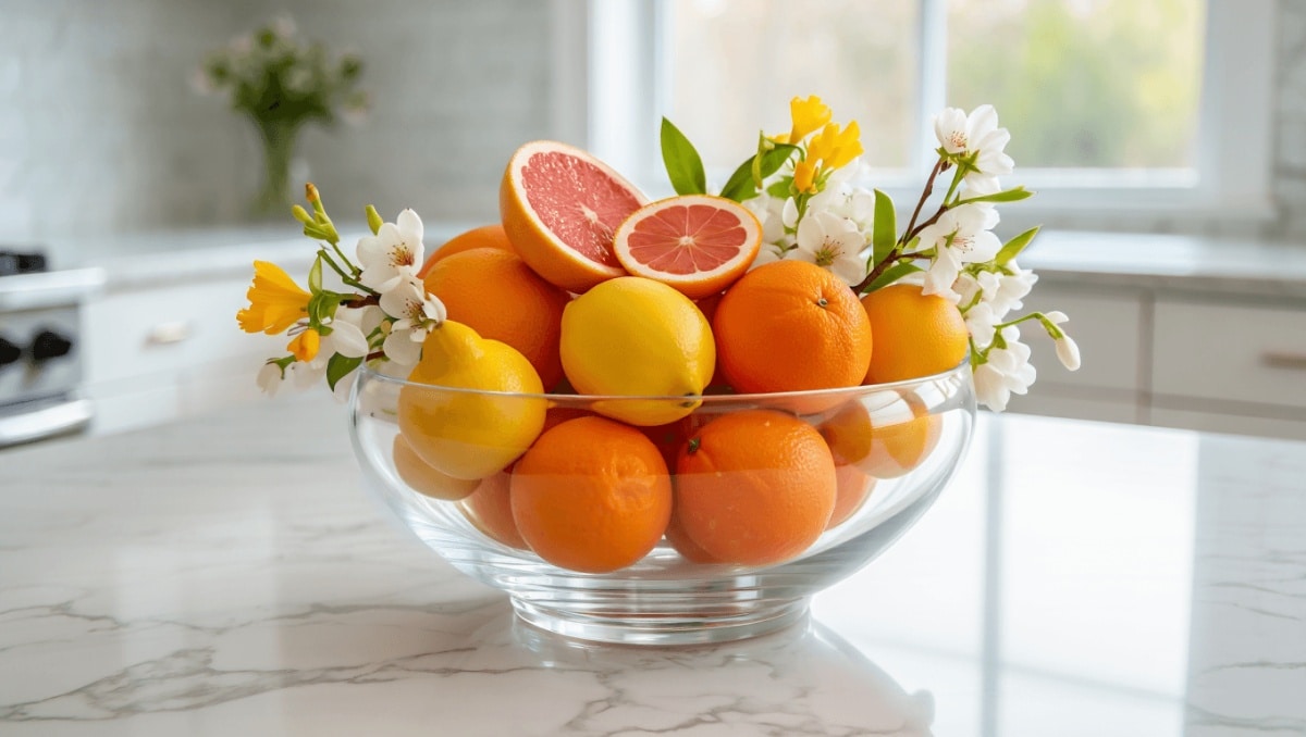 Woman Uses Fruit To Create The Cutest Spring Centerpiece On A Budget