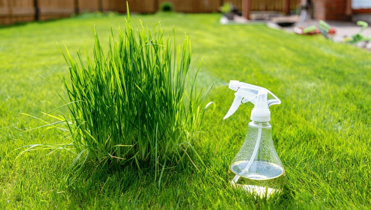 Think Twice Before Reaching For Vinegar To Kill Crabgrass - Here's Why