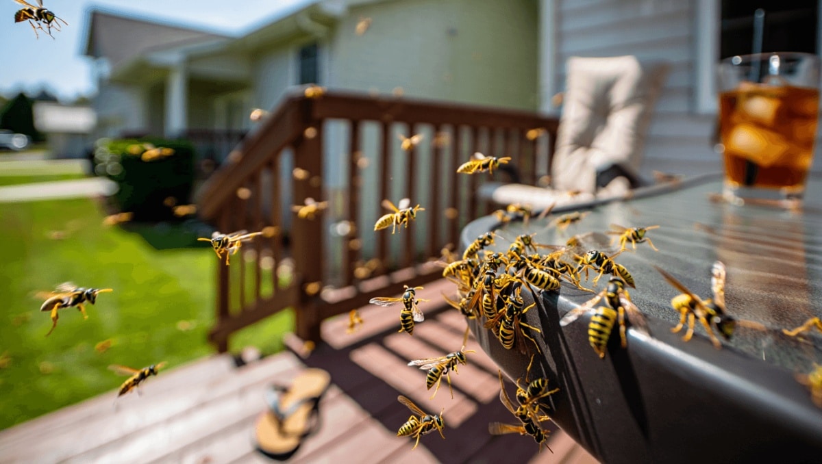 Why Wasps Keep Coming To Your Porch And How To Get Rid Of Them