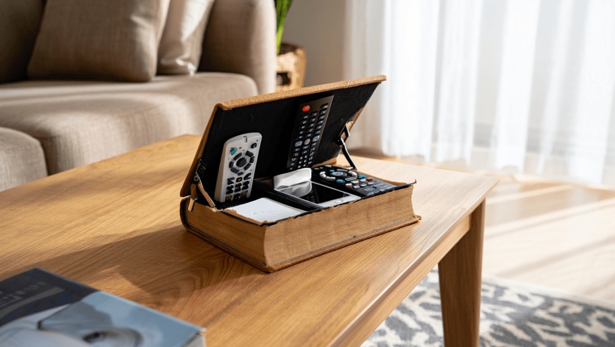 The Chic Decor Hack To Store Your TV Remotes And Elevate Your Space
