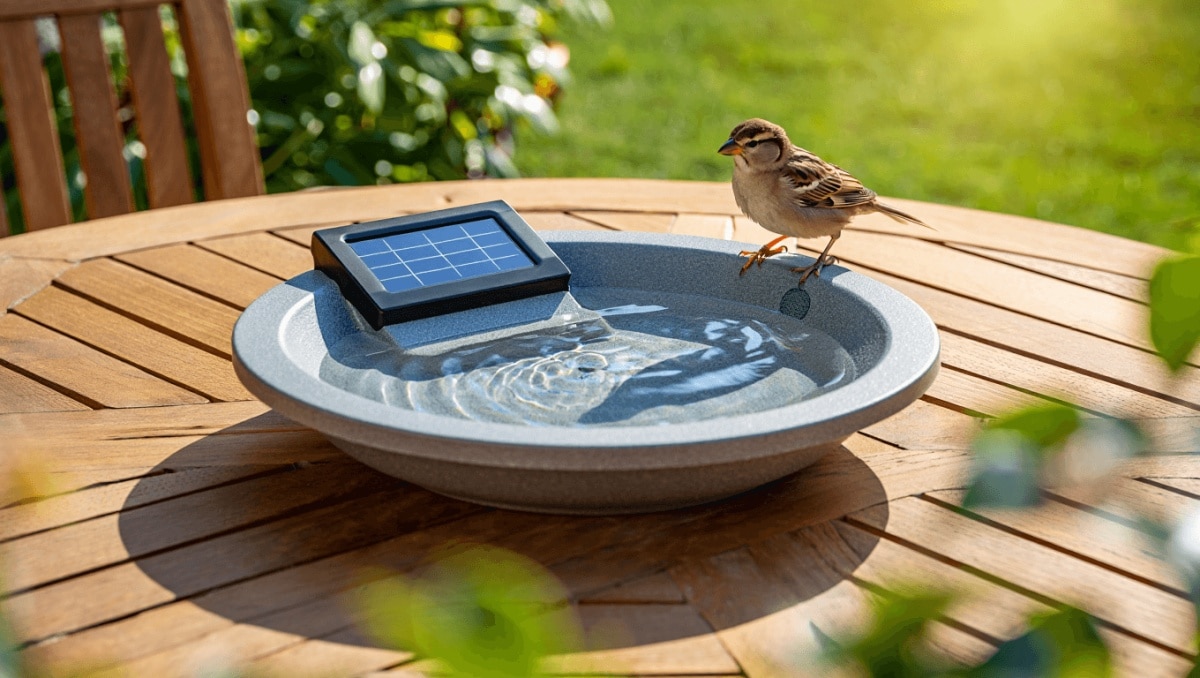 Not Your Average Birdbath: This Amazon Find Also Serves As Patio Decor