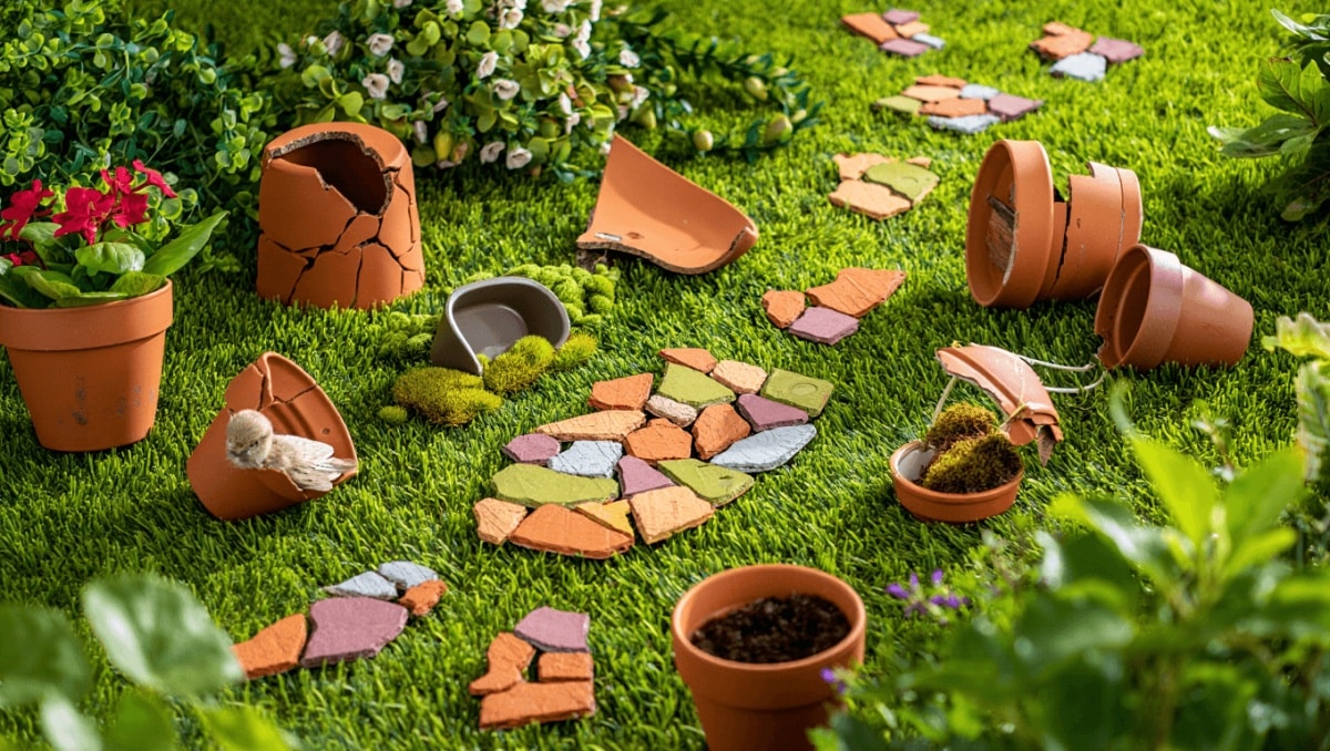 Broken Plant Pots? 13 Clever Ideas To Turn Them Into Cute Garden Decor