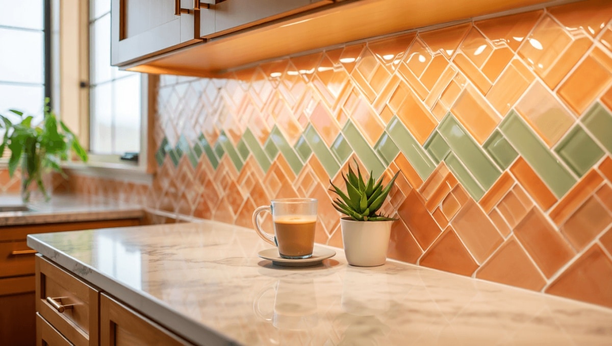 The Calming Tile Color Trend That's Replacing The All-White Look