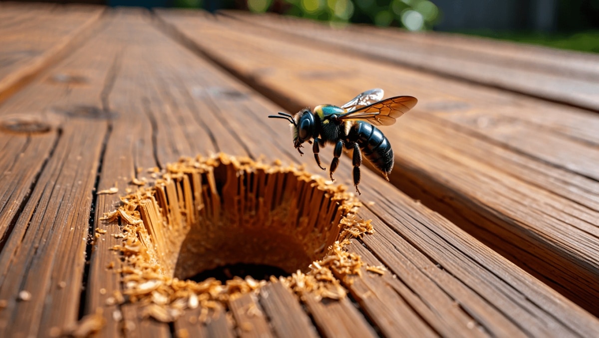 Deter Carpenter Bees From Your Deck With A Natural Scent They Hate