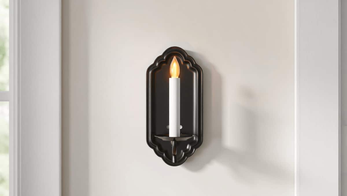 Woman Uses Simple Dollar Tree Finds To DIY High-End Wall Sconces On A Budget