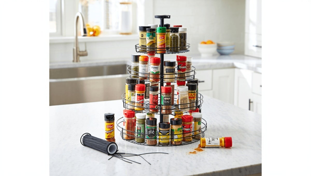 Not Cabinets, Not Drawers: This Dollar Tree DIY Organizes Spices In A Clever Way