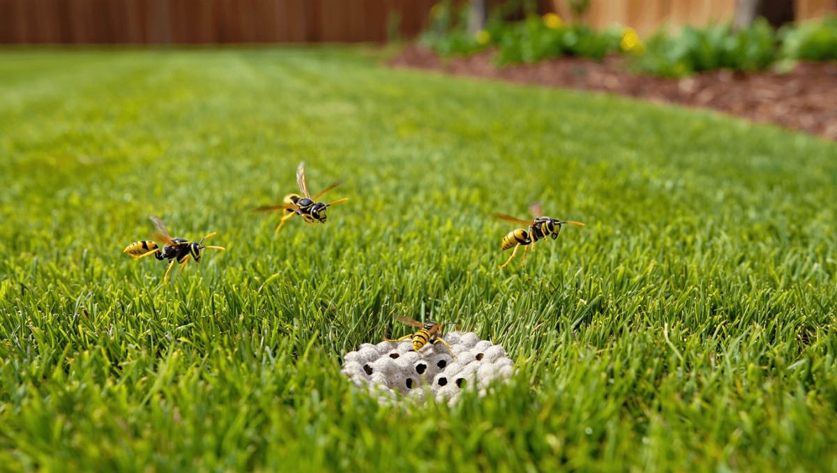 Your Yard May Be Attracting Ground Wasps. Here's How