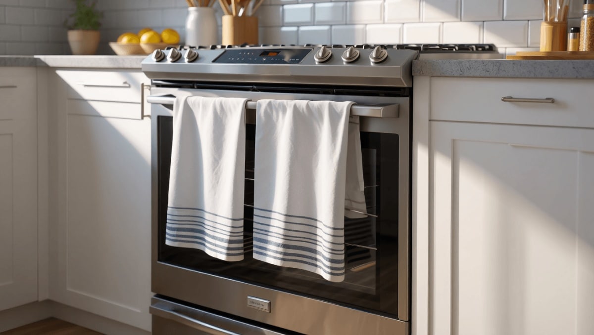 No More Falling Kitchen Towels: Try This Simple, Stylish Alternative