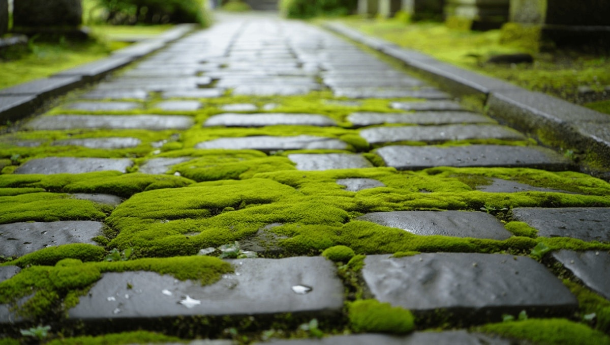 The Quick And Easy Way To Get Rid Of Moss Growing In Cracks