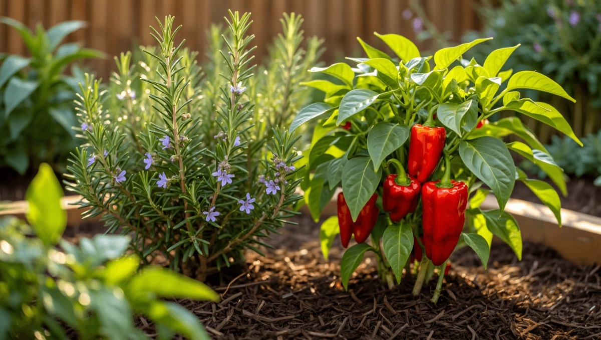 Not Basil, Not Mint: Plant Peppers By This Herb For Fewer Pests & Healthier Plants