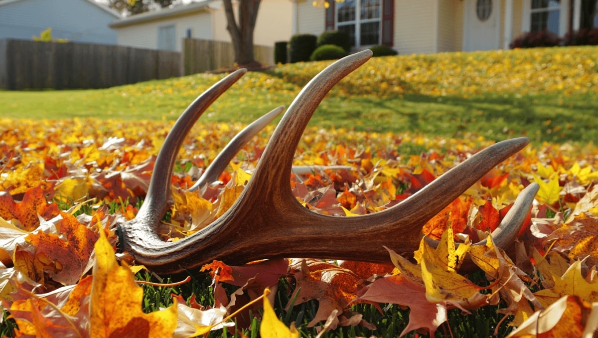 Here's What To Do When You Find Shed Deer Antlers Near Your Yard