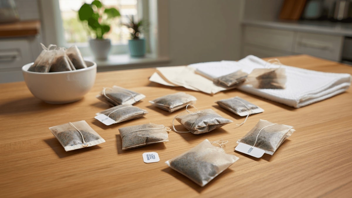 Don't Throw Out Used Tea Bags: 10 Smart Ways To Reuse Them In Your Home & Garden