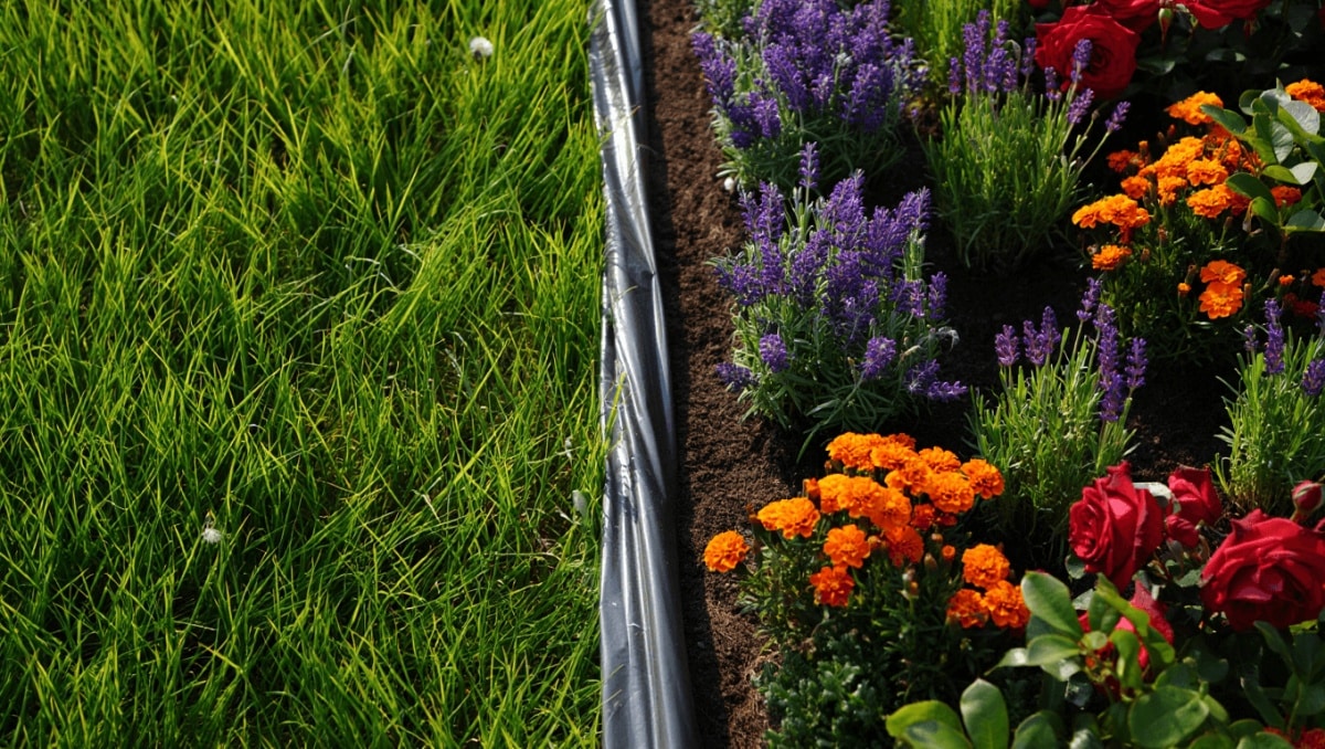 Turn A Weedy Patch Of Lawn Into A Beautiful Flower Bed (Without Dangerous Chemicals)