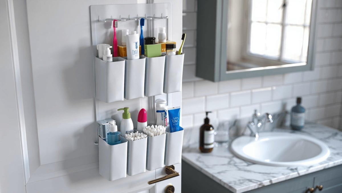 Goodbye Bathroom Clutter: The Space-Saving Dollar Tree Hack That's So Easy