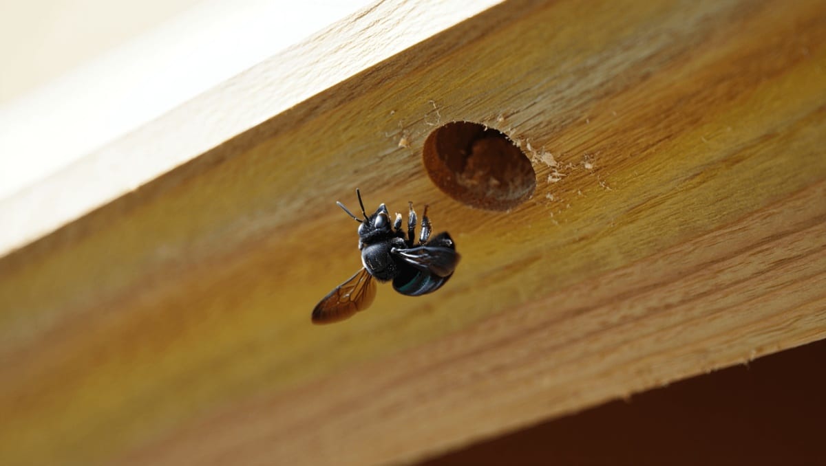 Prevent Future Carpenter Bee Nesting Along Your Roofline With A Smart DIY Solution