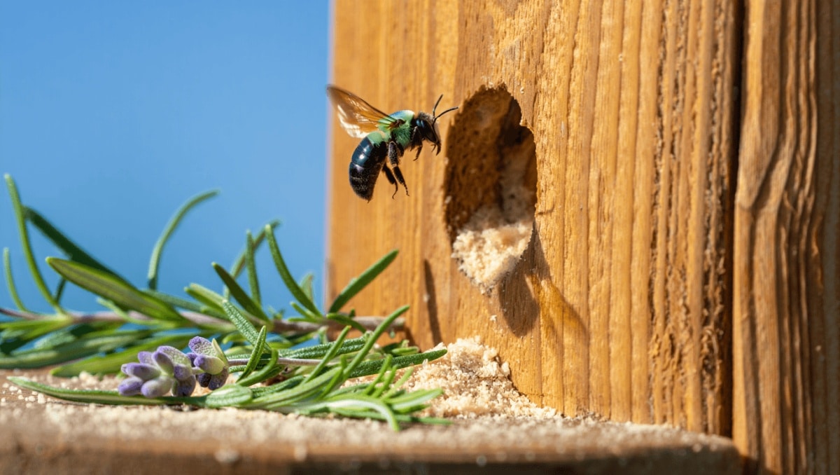 Help Keep Carpenter Bees Away Naturally With Herbs They Hate