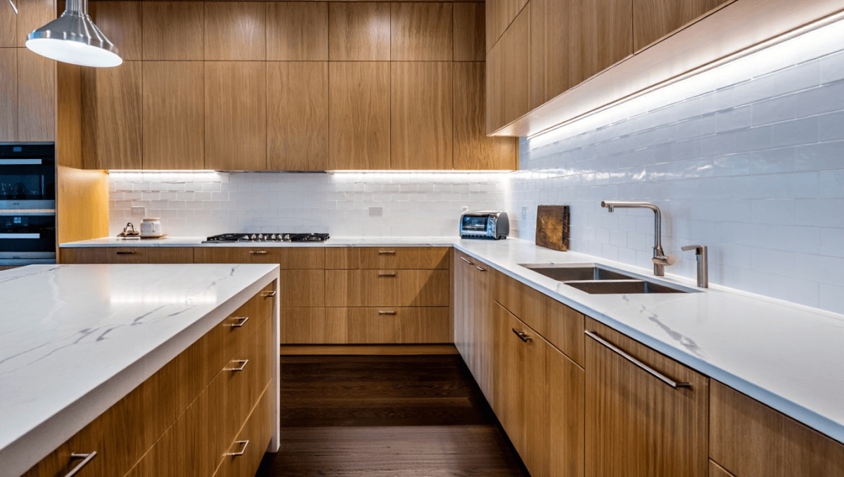 How To Lighten Honey Oak Cabinets Without Sanding Or Stripping