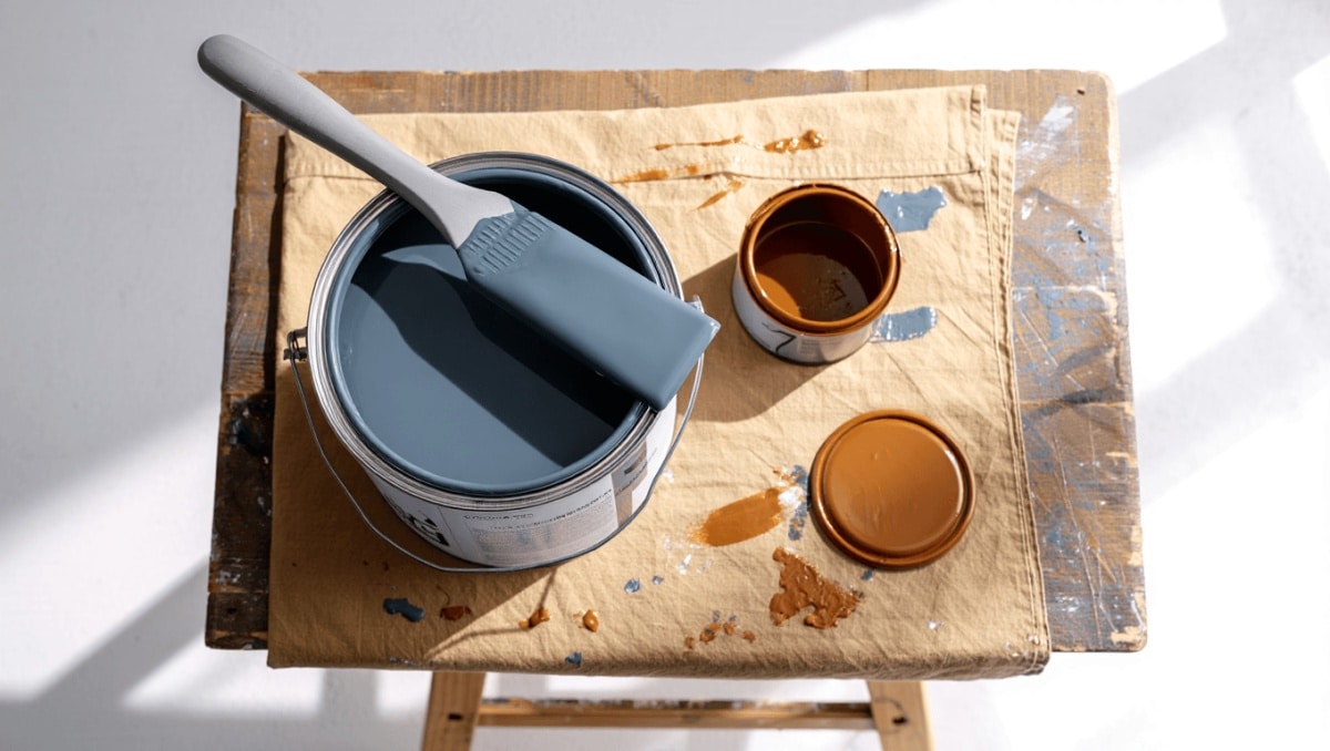 How To Make Brown Paint From Gray Paint