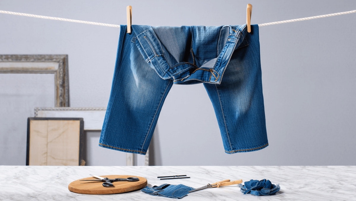 Don't Toss Old Jeans — Turn Them Into Cute Storage For Your Home