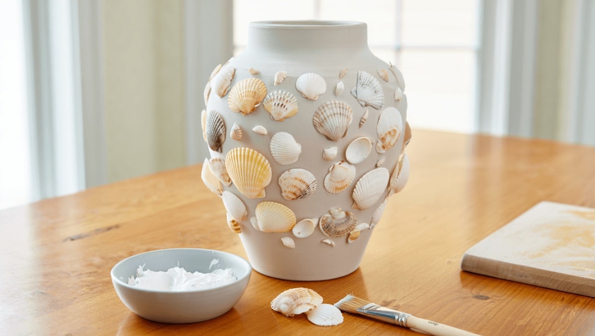 Transform An Old Vase Into Beautiful Home Decor With A Fun Summer DIY