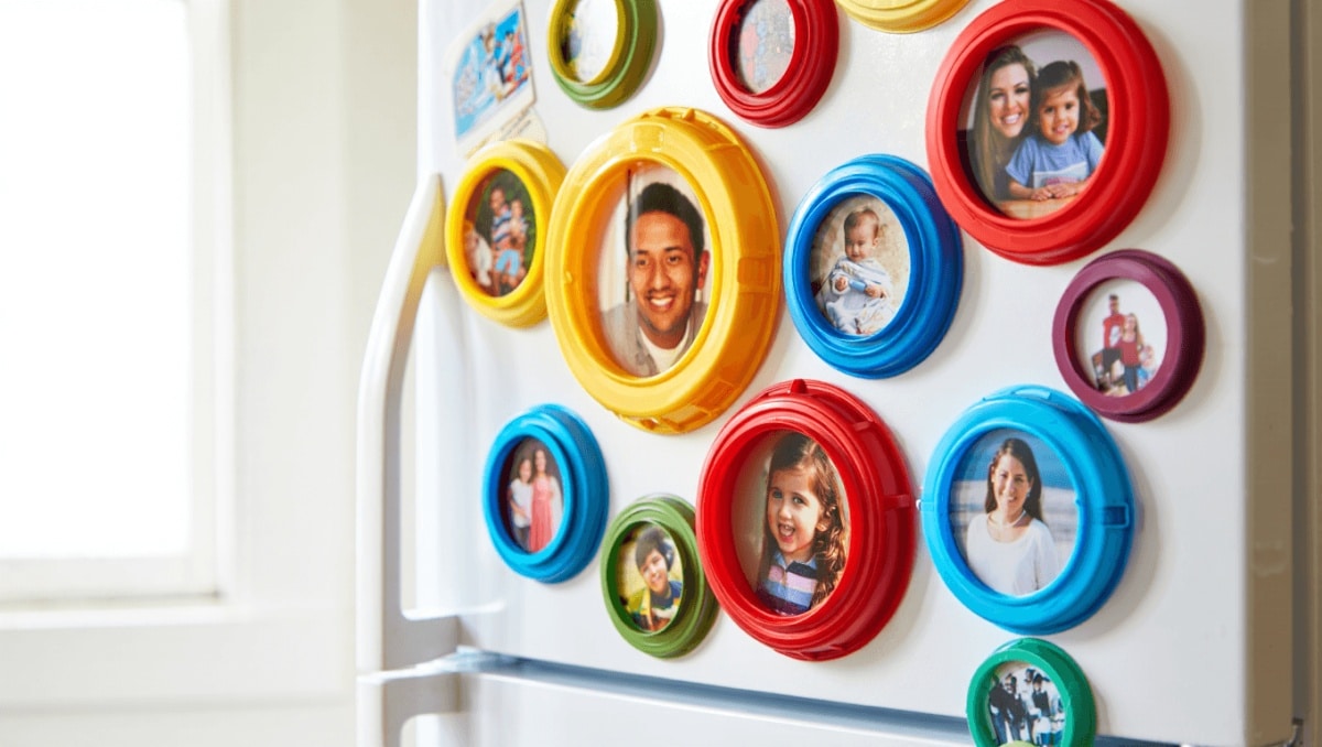 Reuse Plastic Container Lids For Nostalgic Kitchen Decor You'll Love