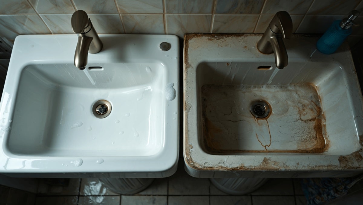 Skip Concrete — There's A Stylish, More Durable Alternative For Your Sink