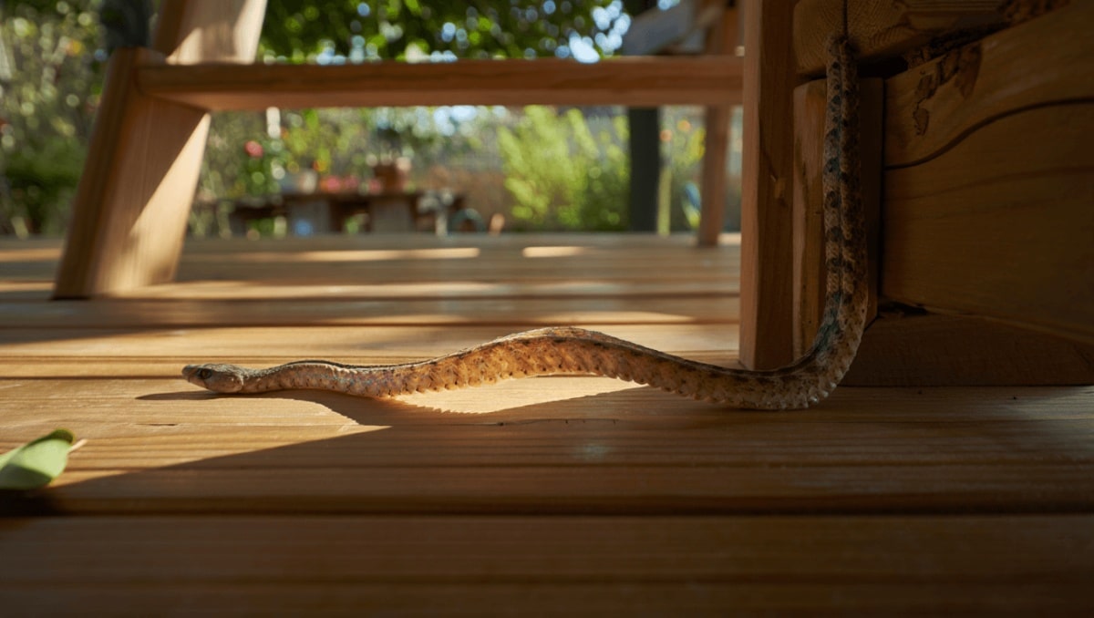 Not Traps Or Pest Control: A Better Way To Keep Snakes Out From Under Your Deck