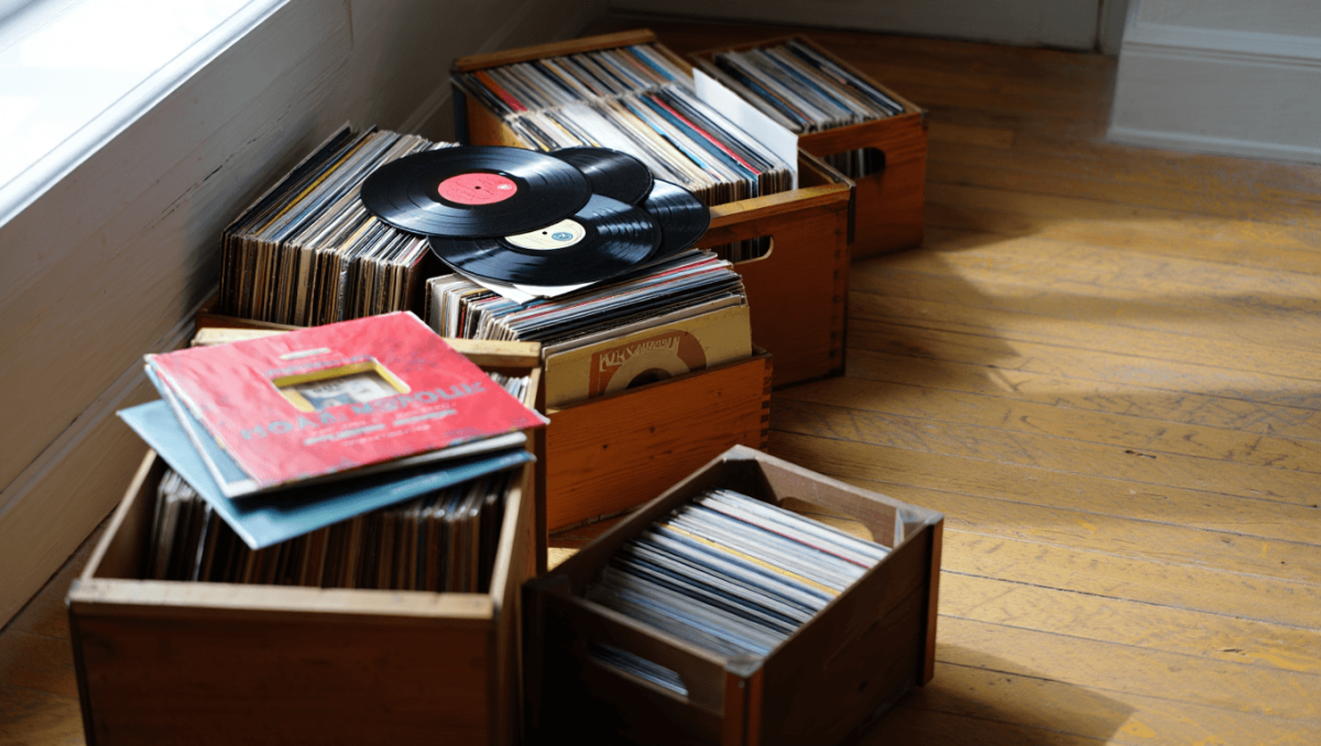 Ditch The Overstuffed Shelves: An Easier, More Stylish Way To Store Vinyl Records