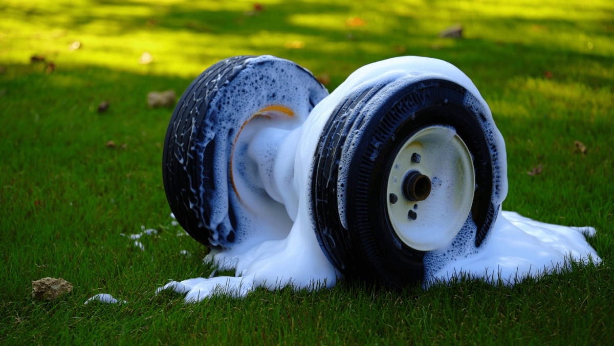 What Happens When You Fill Lawn Mower Tires With Foam?