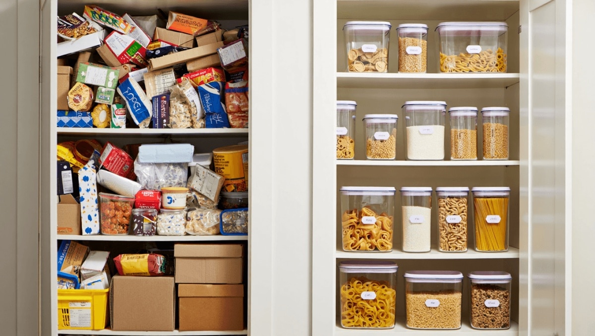 The Affordable Dollar Tree DIY That Makes Pantry Organization Look High-End
