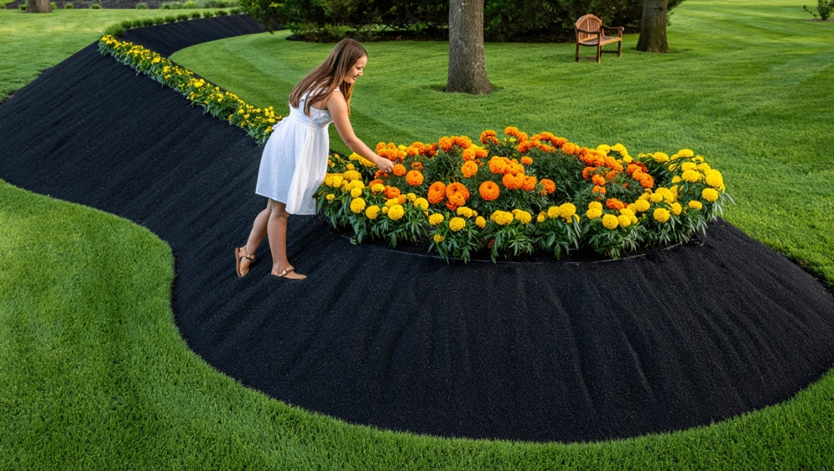 Not Gravel Or Mulch: The Landscaping Material That Adds Contrast To Your Yard