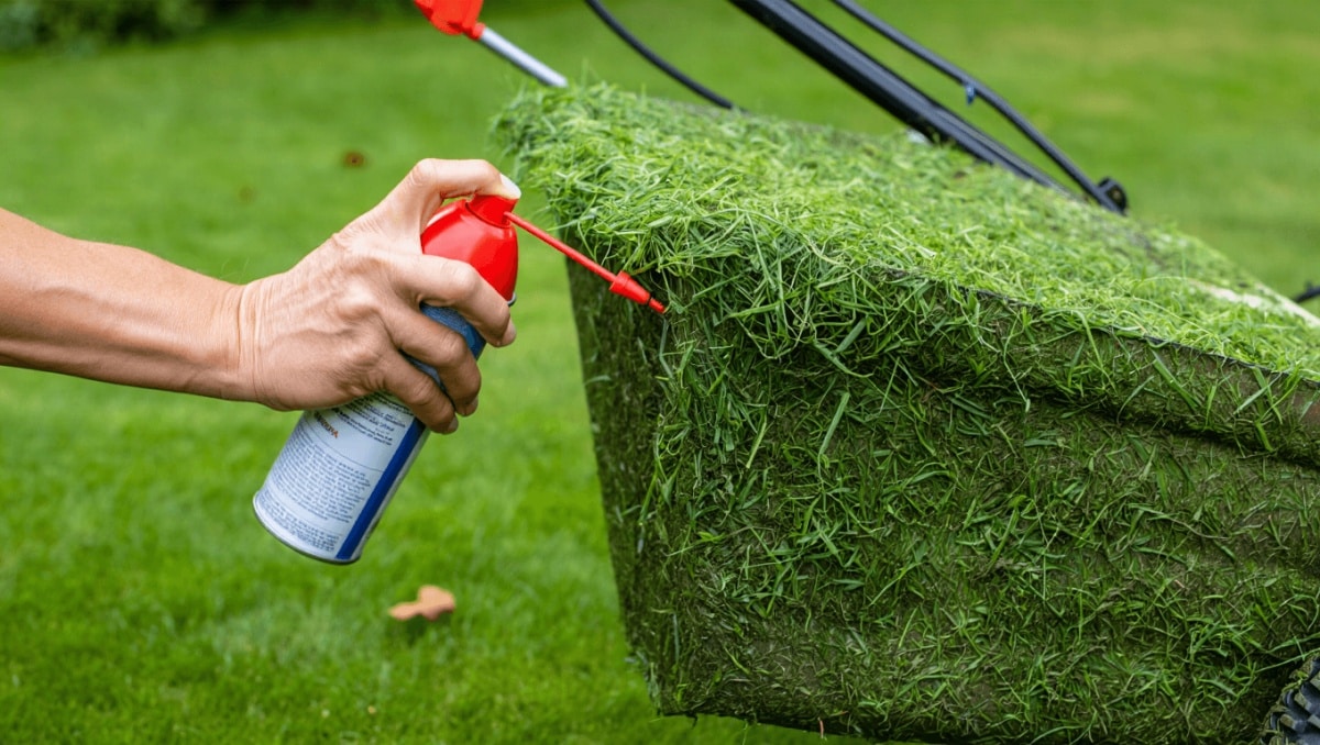 Keep Grass Off Of Lawn Mower Blades With A Cheap Kitchen Staple