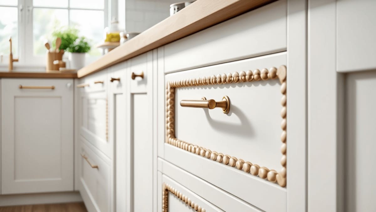 Forget Paint And Stain: A Cuter Way To Update Shaker Cabinets