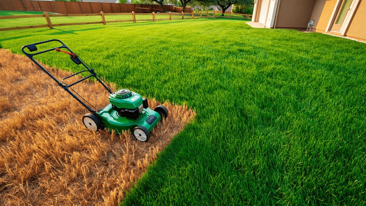 Keep Your Yard Lush During The Summer Heat With An Easy Lawn Mowing Tip