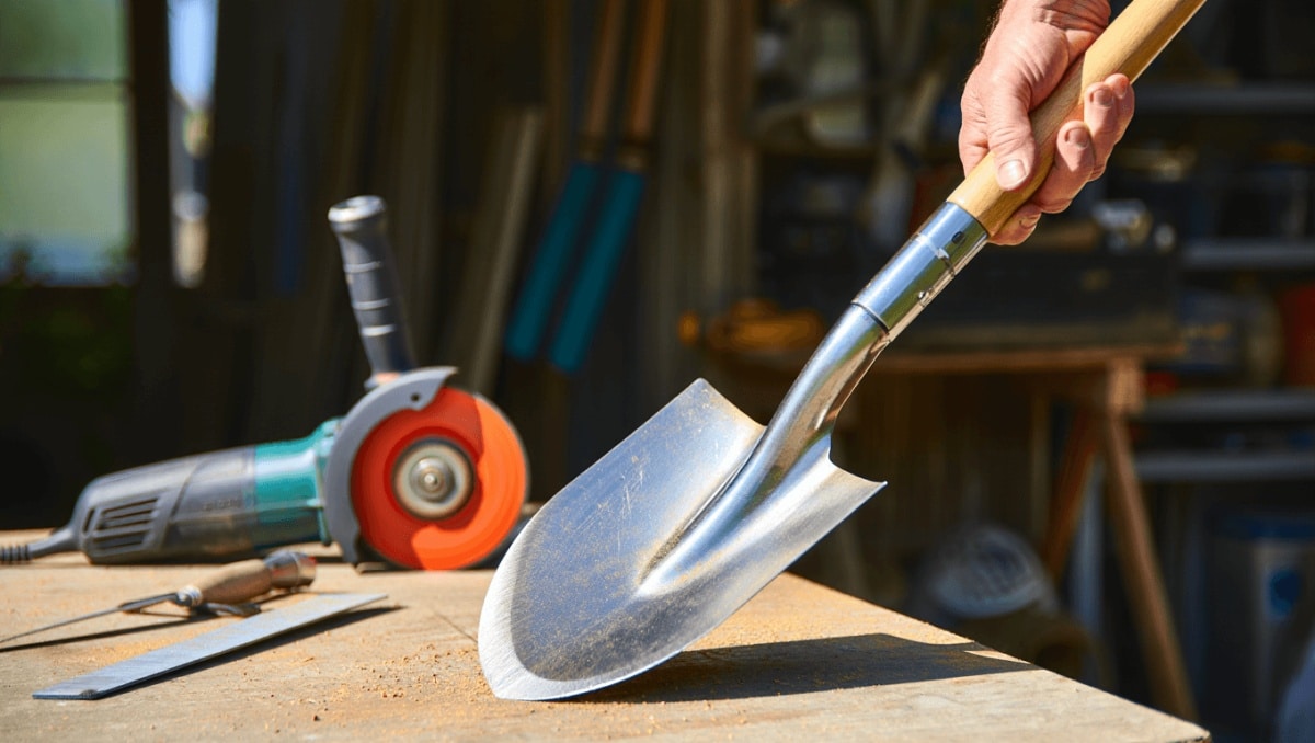 Skip Metal Files: There's A Quicker Way To Sharpen An Old Shovel