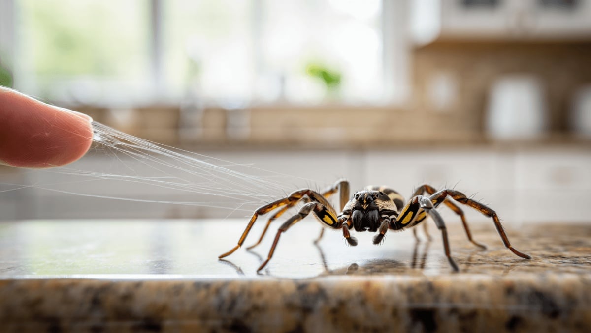 Wolf Spiders Don't Spin Spider Webs: Here's What You're Actually Seeing