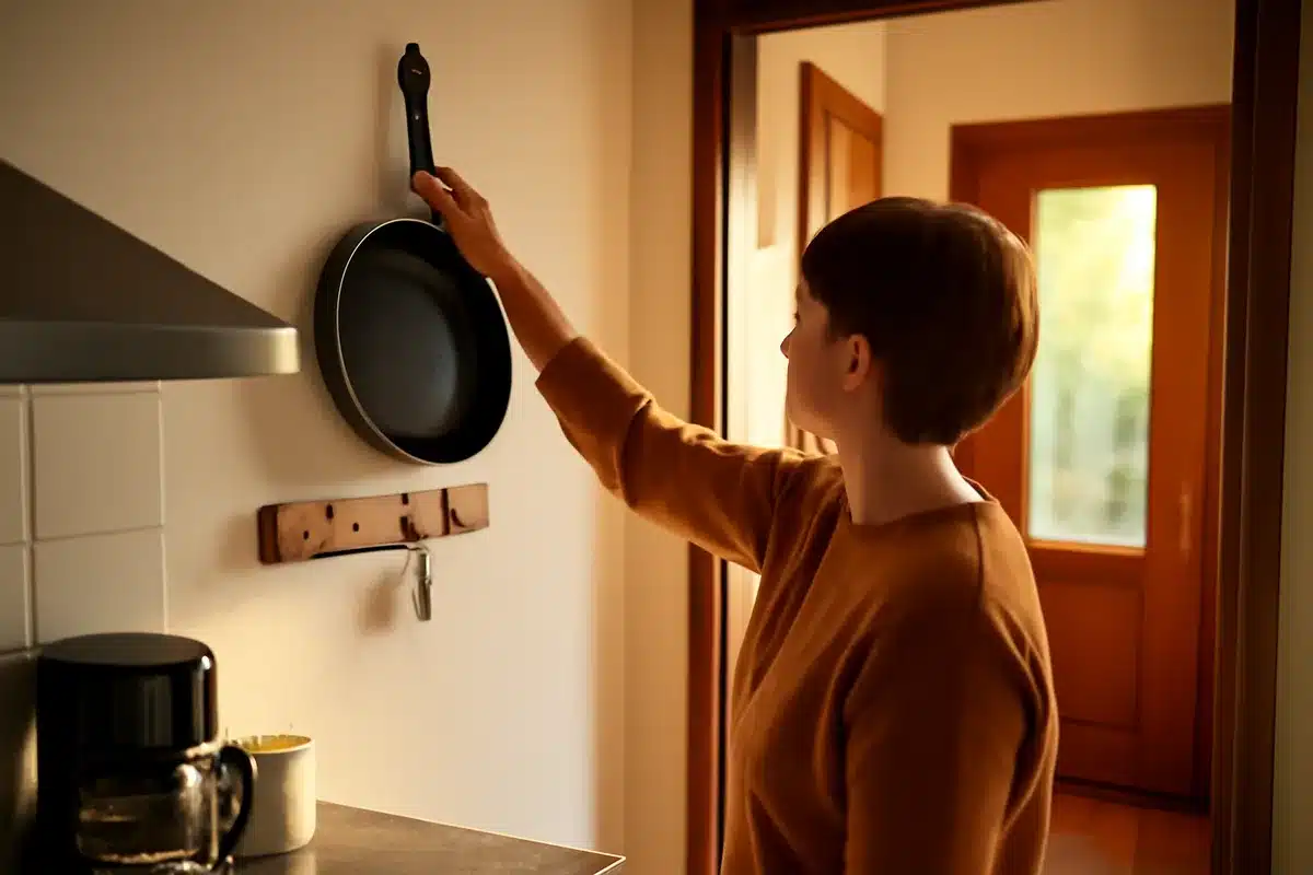 Why repurpose a frying pan? The eco and style benefits — Nonstick pans are hard to recycle and often end up as waste. Reusing one as decor extends its life. It also adds personality to kitchens or entryways. Upcycling saves resources