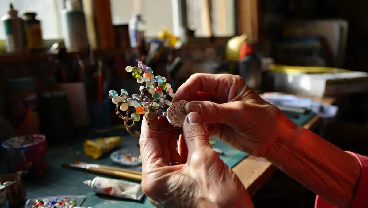 Optional decorative extras — Beads, shells, or glass gems for accents Small bells or metal cutlery for extra sound and texture Exterior-grade paint or sealant if you want added protection